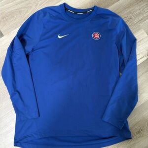 Nike Men's Royal Blue MLB Authentic Collection Chicago Cubs. XL
